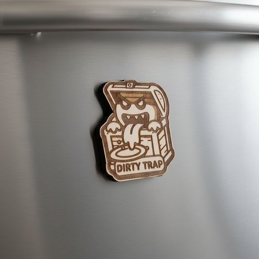 D&D Inspired Dishwasher Magnet – Dirty Clean Treasure Chest | Funny RPG Kitchen Decor