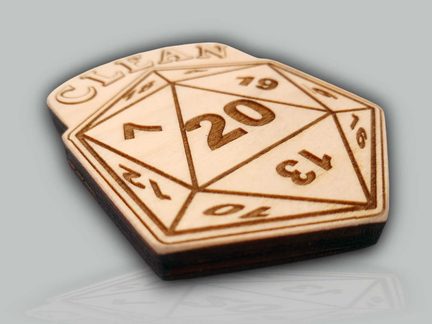 Dishwasher Dirty / Clean Two Sided magnet indicator - D&D D20 role playing themed dish magnet