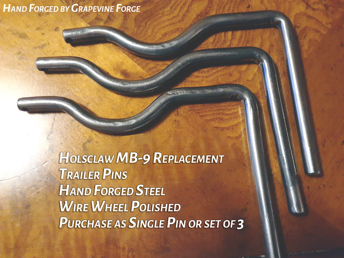 Holsclaw Trailer - MB-9 Replacement Trailer Pin(s)
