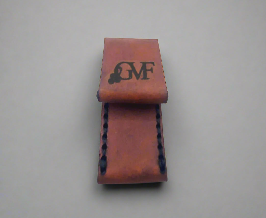 Cigar Pick Pocket Pouch - Hand Stitched Leather Carrying Case for Cigar Holder, Nubber