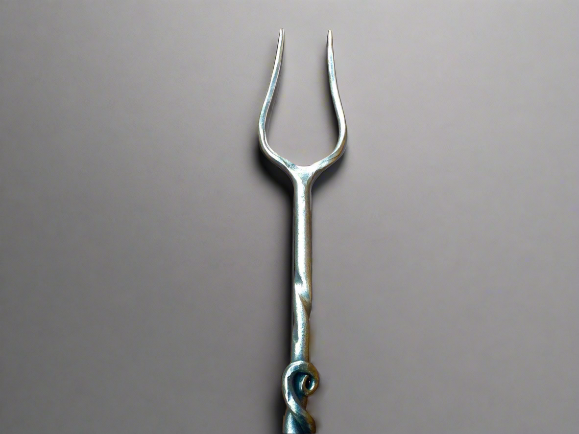 Serving Fork, Hand Forged, Grill Tools, Grilling Utensils, Meat Fork, Serving Utensil, Thanksgiving, BBQ, Barbecue Fork