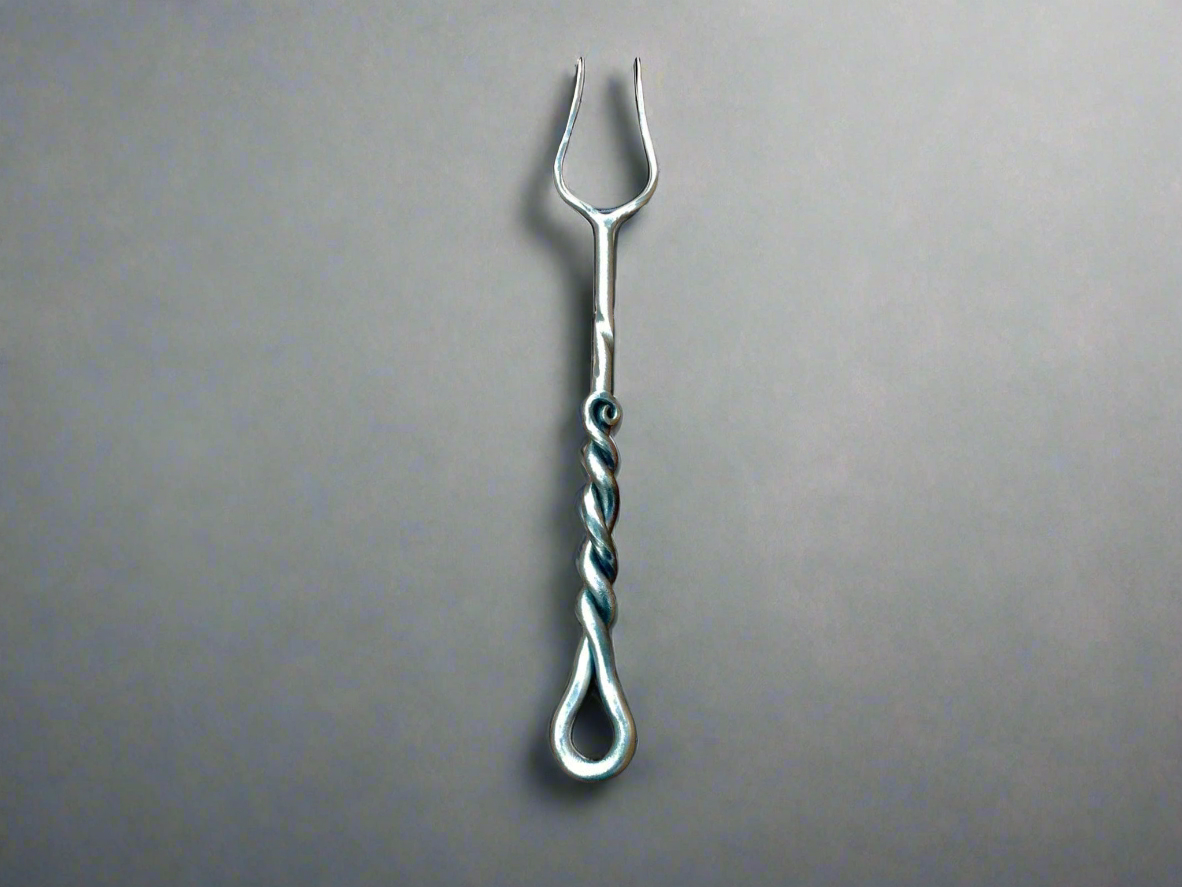 Serving Fork, Hand Forged, Grill Tools, Grilling Utensils, Meat Fork, Serving Utensil, Thanksgiving, BBQ, Barbecue Fork