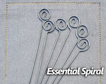 The Grill Master Set with BBQ Fork, Spatula, and 6 Shish Kabob skewers - Hand Forged, Iron Grill Tools, Grill Utensils, Grilling Gifts