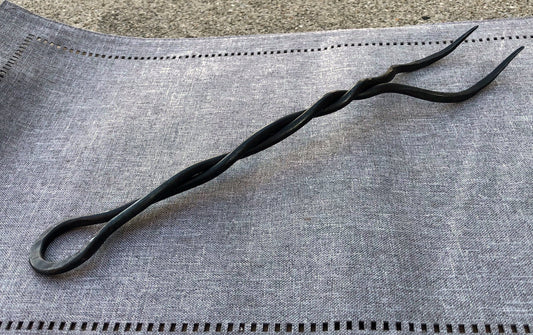 Heirloom Serving Fork, Hand Forged, Steel Fork, Grill Tools, Kitchen, Grilling Gifts, Kitchen, Father's Day