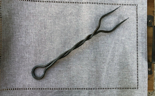Heirloom Serving Fork, Hand Forged, Steel Fork, Grill Tools, Kitchen, Grilling Gifts, Kitchen, Father's Day