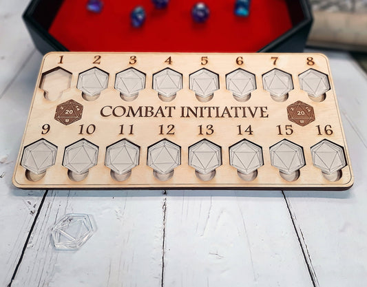 Initiative Tracker 16 - Tabletop - for D&D and Other Tabletop RPG Games