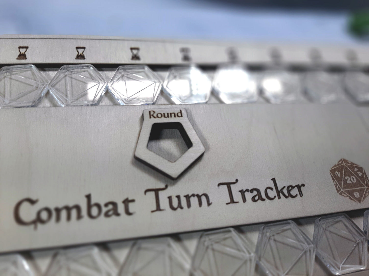 Combat Turn Tracker Deluxe - Tabletop - for D&D and Other Tabletop RPG Games