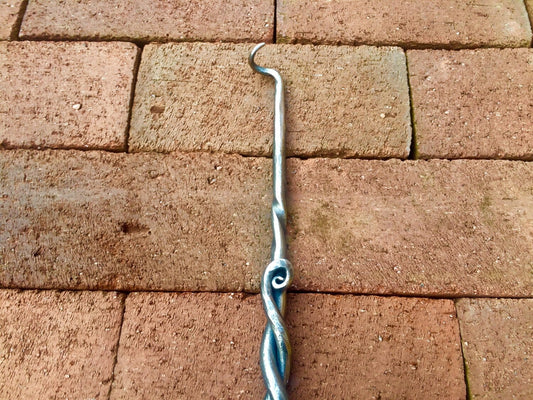 Steak Flipper/turner Hand Forged - Steel Steak Flipper, BBQ Tools, Grill Tool