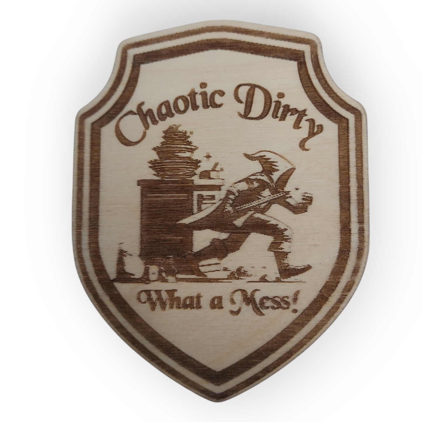 Dishwasher Dirty / Clean Magnet Indicator Two Sided - D&D Alignment role playing themed dish magnet